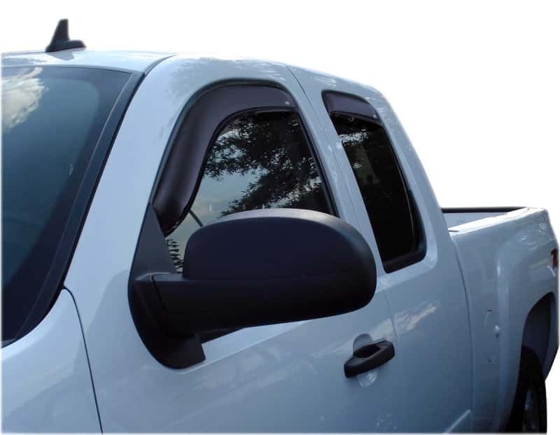 AVS — AVS 07-13 Chevy Silverado 1500 Ext. Cab Ventvisor Front & Rear Window Deflectors 4pc - Smoke
IN-CHANNEL VENTVISOR
Side Window Vent - view 3