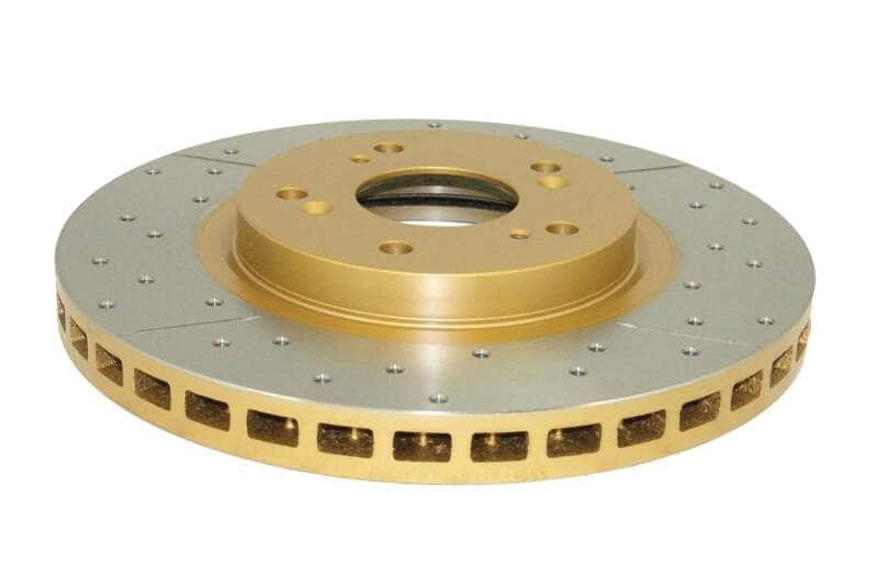 DBA — DBA 01-14 Acura CL Front Street Series Drilled & Slotted Rotor w/Gold Hat
X Street Series
Brake Rotor - view 1
