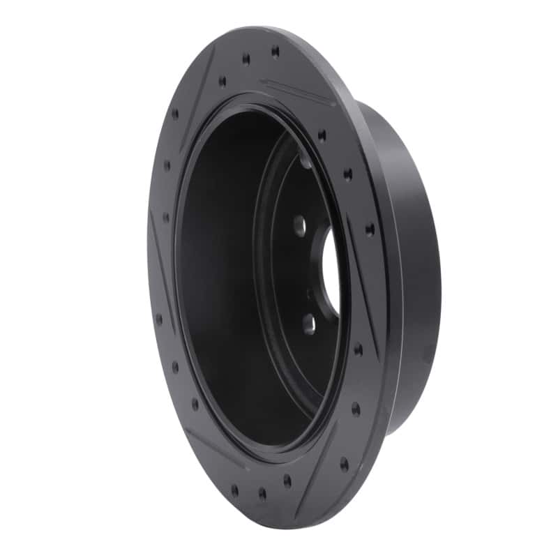 R1 Concepts — R1 08-15 Subaru Outback Rear Right Drilled & Slotted Black Brake Rotor
R1 Brake Rotor Drill - view 4