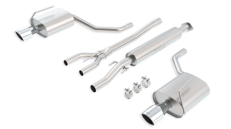 Borla — Borla 09-14 Nissan Maxima Sedan 4Dr 3.5L AT FWD SS Catback Exhaust
Cat-Back System
ExhstSysKt - view 2