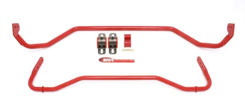 BMR Suspension — BMR 08-09 Pontiac G8 Front & Rear Sway Bar Kit w/ Bushings - Red
Sway Bar Kit - view 1