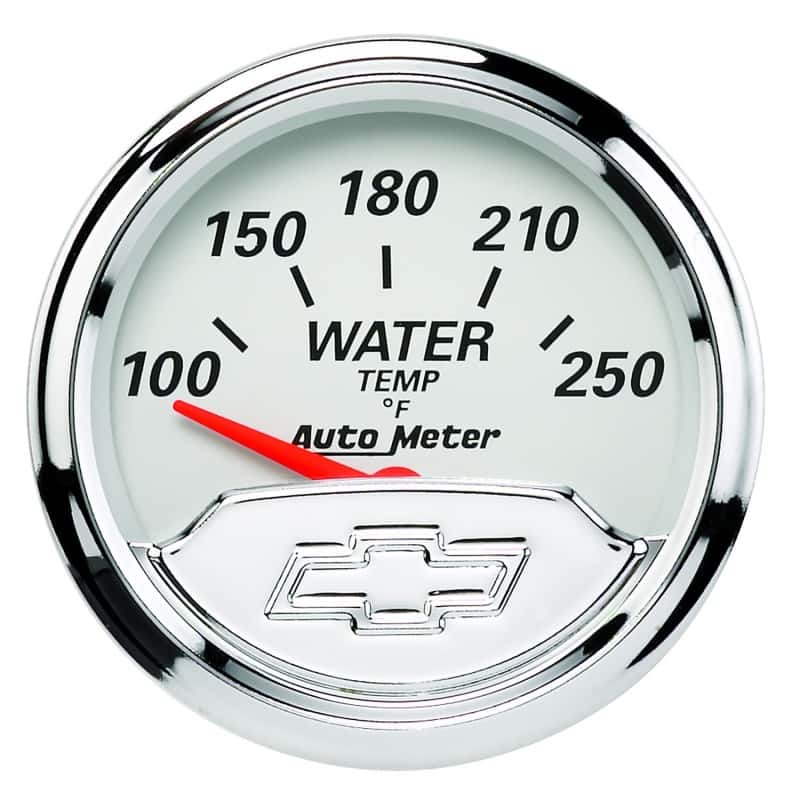 AutoMeter — Autometer Chevy Vintage 2in 100-250 Deg F Short Sweep Electronic Water Temp Gauge
GA 2" WTEMP ELEC CV - view 6