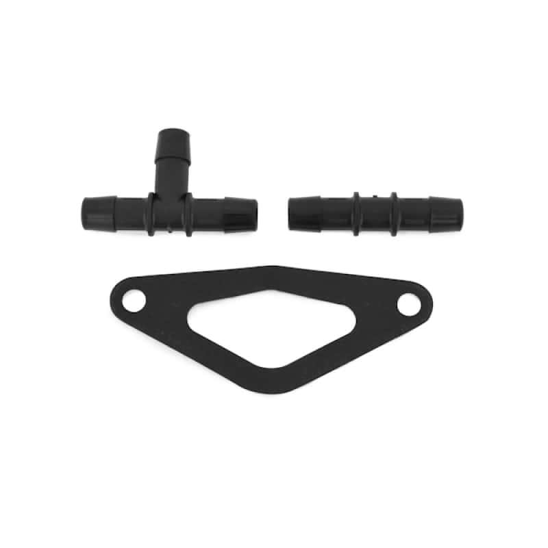 Mishimoto — Mishimoto Subaru 02-07 WRX/04-07 STi Top-Mount Intercooler Kit - Powder Coated Black & Red Hoses - view 25