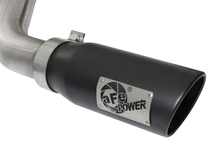 aFe — aFe MACH Force-Xp 3in CB SS Dual Exhaust w/Black Tips 09-16 GM Silverado/Sierra 4.3L/4.8L/5.3L
Cat-Back Exhaust - view 6