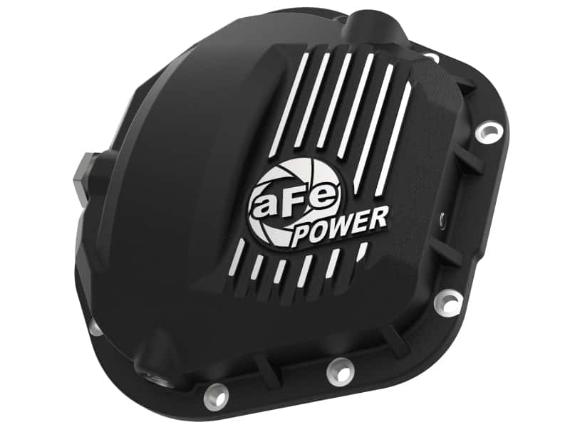 aFe — aFe Pro Series Dana 60 Front Differential Cover Black w/ Machined Fins 17-20 Ford Trucks (Dana 60)
Differential Cover - view 1