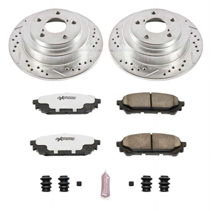 PowerStop — Power Stop 05-06 Saab 9-2X Rear Z26 Street Warrior Brake Kit - view 1
