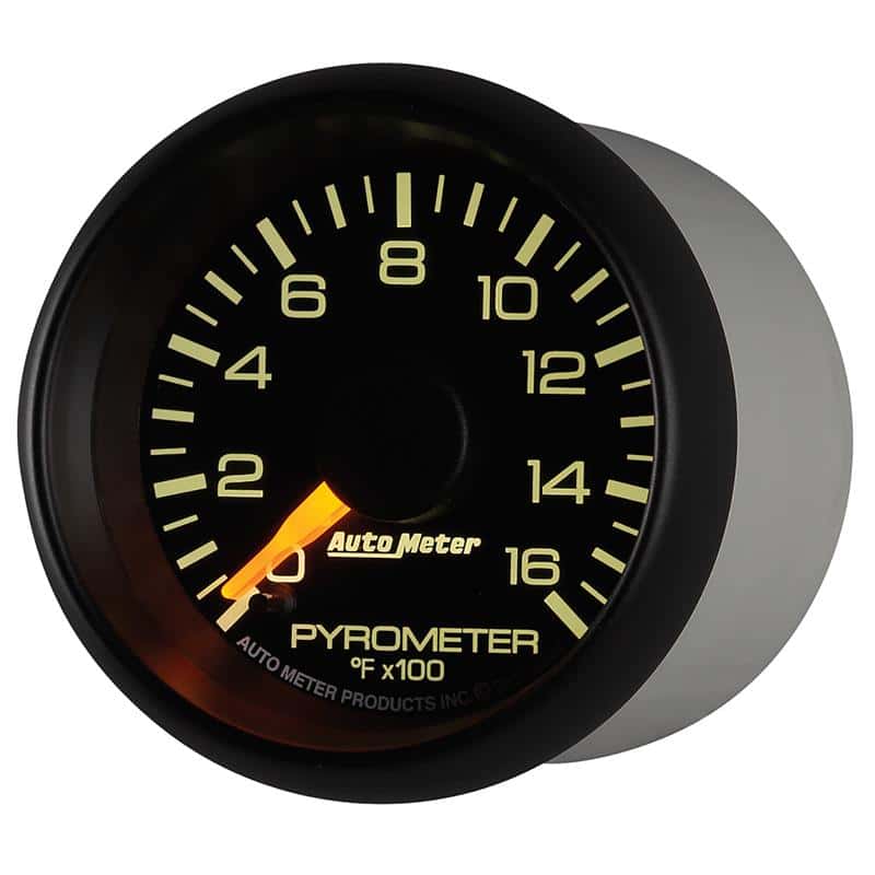 AutoMeter — Autometer Factory Match GM 2-1/16in 1600 Degree Electric Pyrometer (EGT) Gauge
2-1/16" PYRO KIT, 0- - view 3