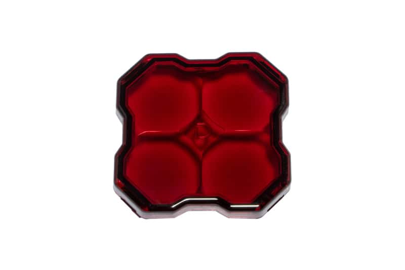 Diode Dynamics — Diode Dynamics Stage Series Rock Lights - Red Clear Lens - view 1