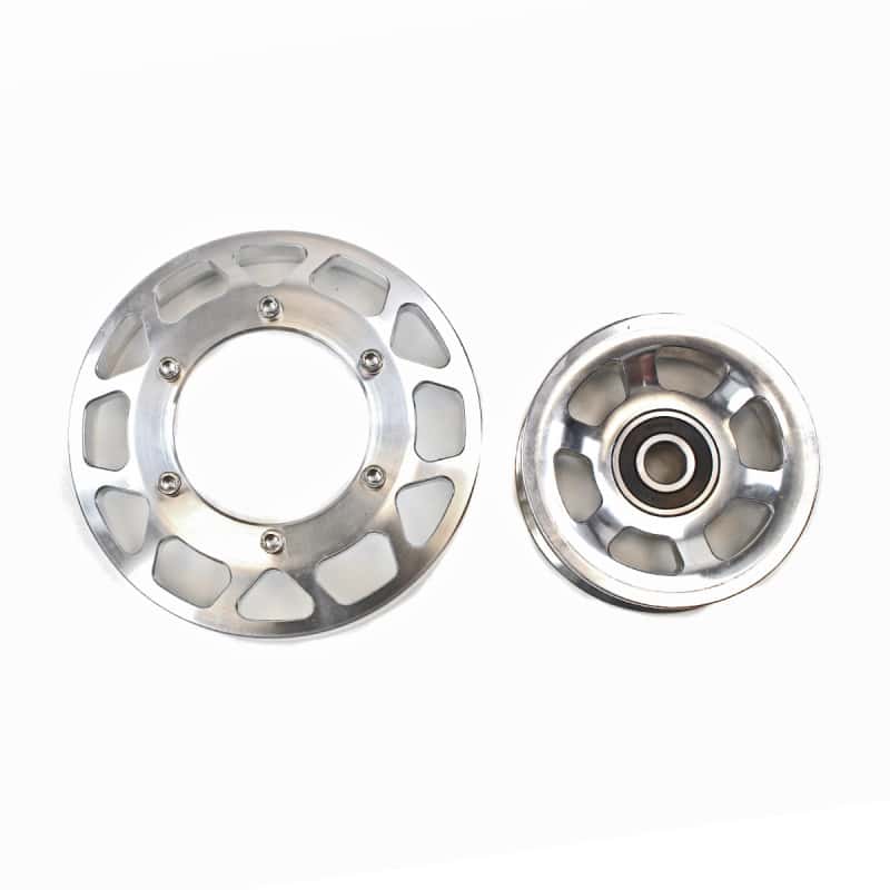 Industrial Injection — Industrial Injection 07-18 Dodge Cummins 5.9L/6.7L Common Rail Billet Pulley Kit - view 2