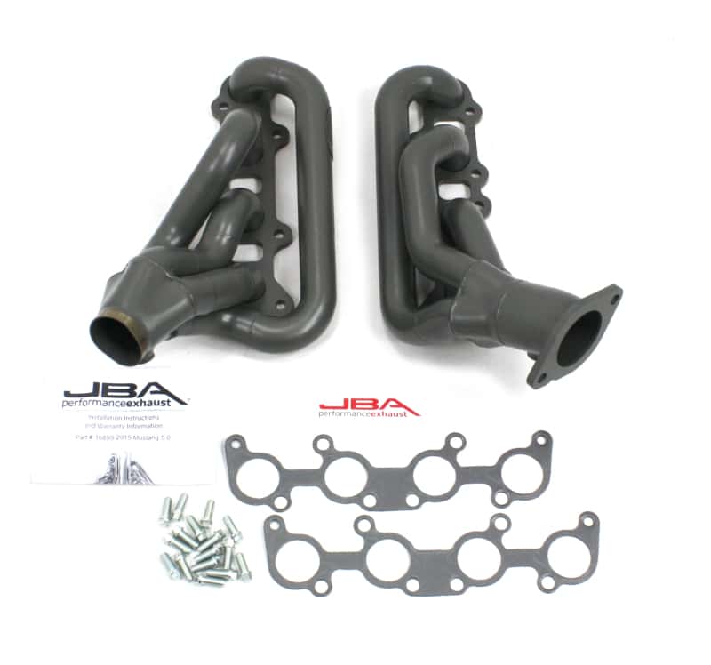 JBA — JBA 15-20 Ford Mustang 5.0L Coyote 1-3/4in Primary Ti Ctd Cat4Ward Header
Exhaust Header - view 1