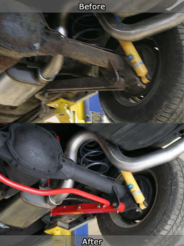 UMI Performance — UMI Performance 64-72 GM A-Body Solid Front and Rear Sway Bar Kit
Rear Sway Bar - view 2