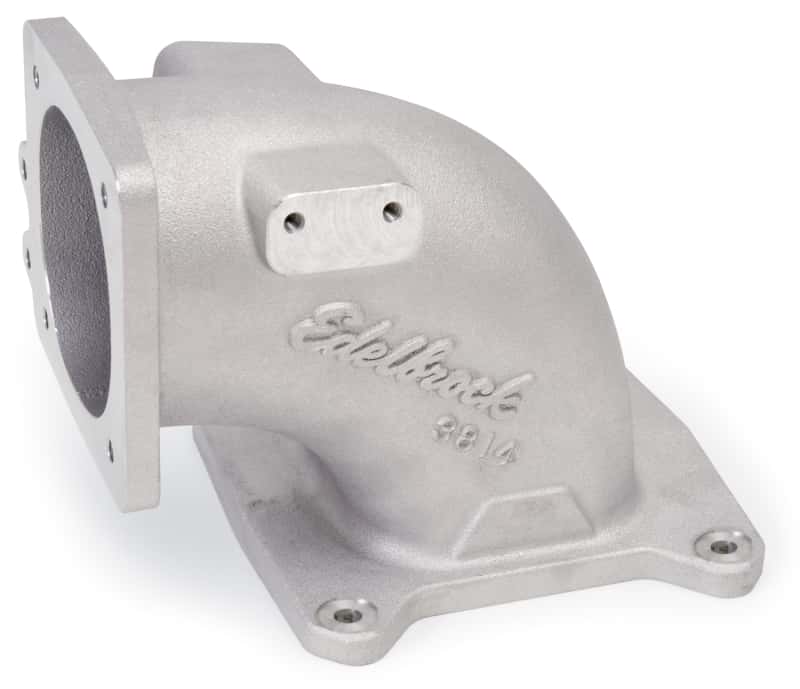 Edelbrock — Edelbrock EFI Intake Elbow Universal 100 Deg 95mm T B to 4500 Dominator Flange Tall Profile
FUEL INJECTION COMPO - view 2