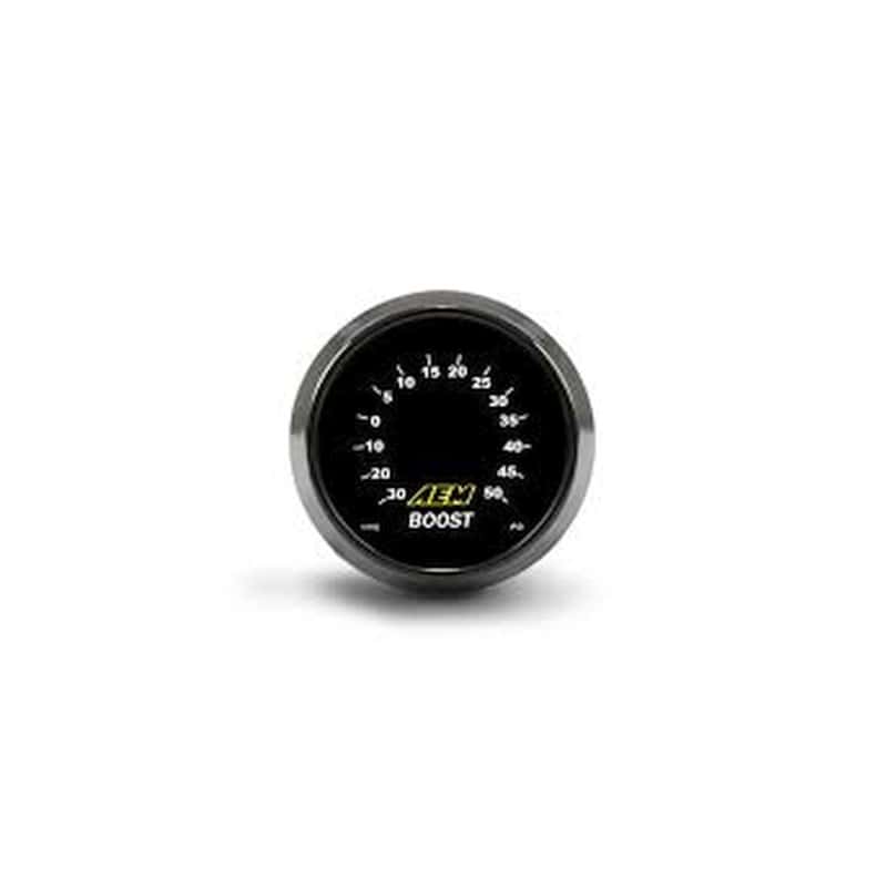 AEM — AEM 52mm Boost Digital Gauge -30-50psi
Classic Digital
Digital Gauge - view 3