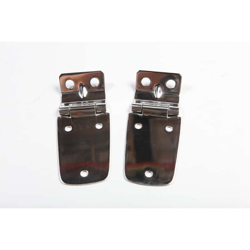Rugged Ridge — Rugged Ridge 97-06 Jeep Wrangler Stainless Steel Hood Hinges
OFFROAD_EXTERIOR - view 1