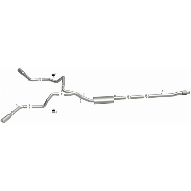 Magnaflow — MagnaFlow 2019 Chevy Silverado 1500 V8 5.3L Street Series Dual Split Exit Exhaust w/ Polished Tips
Cat-Back - view 32