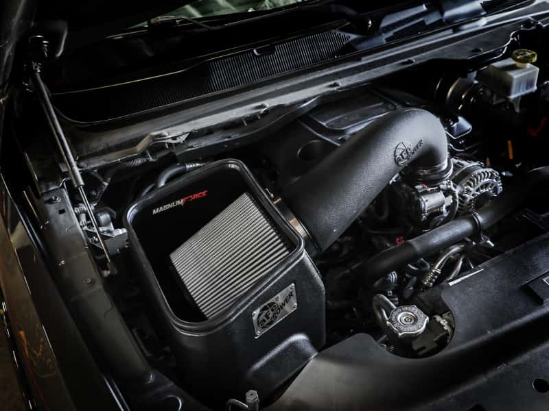 aFe — aFe MagnumFORCE Intake Stage-2 Pro DRY S 19-22 Dodge Ram 1500 V8-5.7L HEMI
Magnum FORCE Intake - view 9