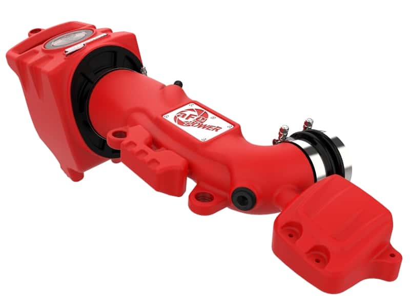 aFe — aFe Momentum GT Pro DRY S Cold Air Intake System 2018+ Jeep Wrangler (JL) V6 3.6L (Red Edition)
Momentum GT Intake - view 6