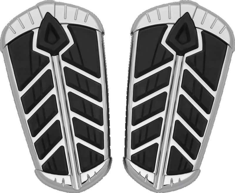 Kuryakyn — Kuryakyn Spear Floorboard Insert Passenger Indian Chrome - view 1