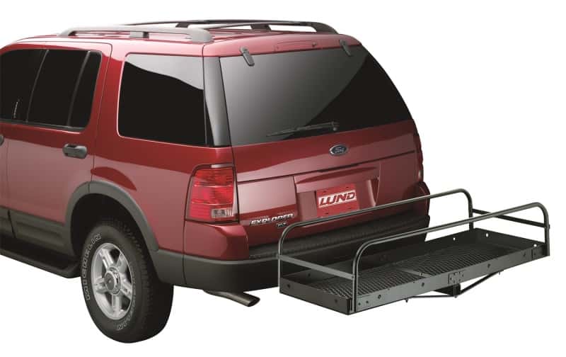 LUND — Lund Universal Sidebar Attachment 20x60 Nonfolding Steel Carrier - Black
CARGO CARRIER ACCESS
TrlrHtchCgoCrrSdBar - view 3