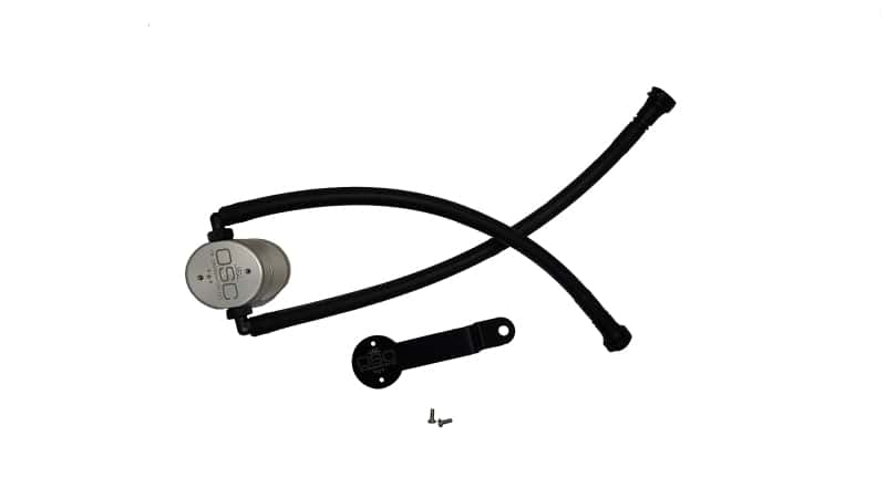 J&L — J&L 14-18 Chevy Silverado 1500 / 14-18 GMC Sierra 1500 4.3L V6 Oil Separator - Clear Anodized
Oil Separator - view 1