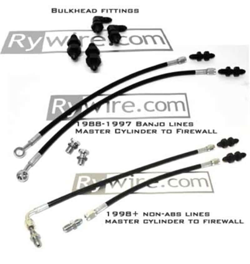 Rywire — Rywire Proportion Valve Relocation Kit (Drop Ship Only - On PO Note Vehicle and Master Cyl Type) - view 1