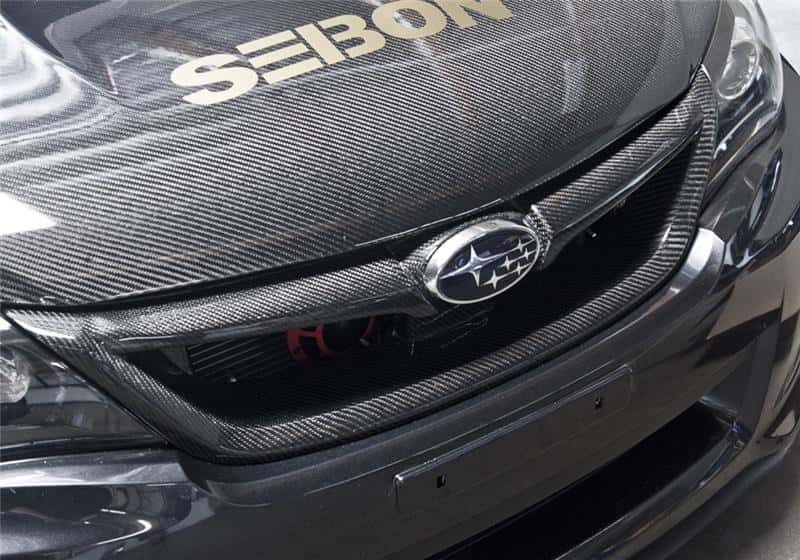 Seibon — Seibon 11-13 Subaru Impreza/WRX/STi Carbon Fiber Front Grill - view 15