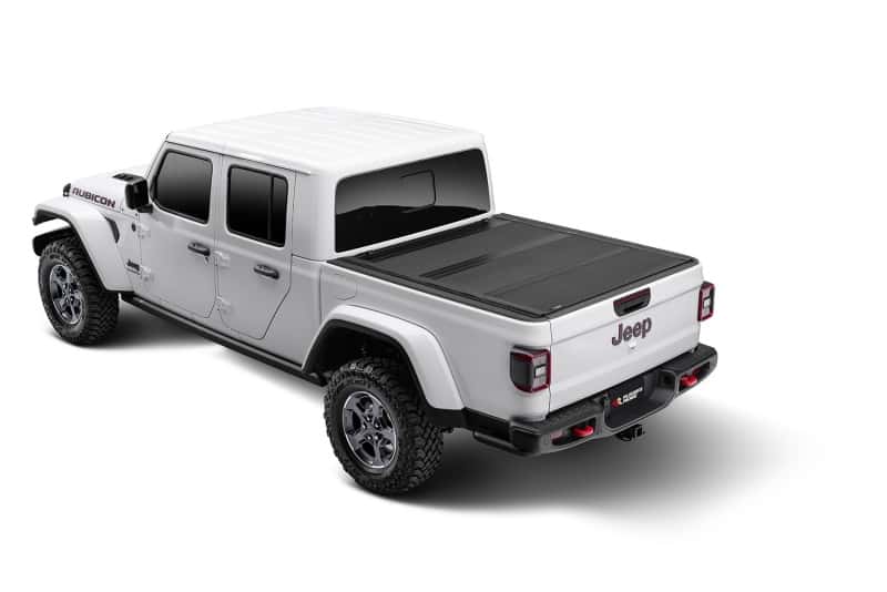 Rugged Ridge — Rugged Ridge Armis Hard Folding With LINE-X Bed Cover 2020 JT
Tonneau Cover
OFFROAD_TOPS - view 1