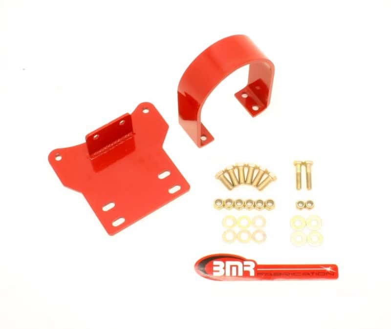 BMR Suspension — BMR 14-17 Chevy SS Auto Transmission Front Driveshaft Safety Loop - Red
Safety Loop - view 1