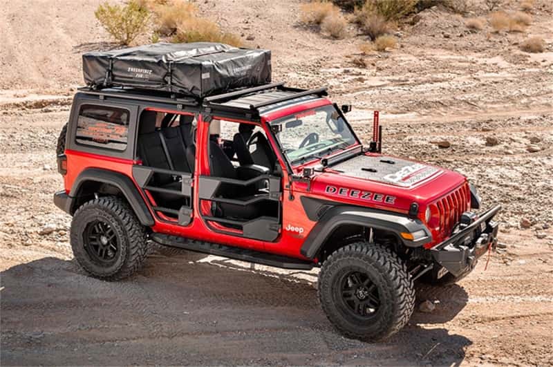 Dee Zee — Dee Zee 19-23 Jeep JL/Gladiator Jeep Large Roof Rack - view 3
