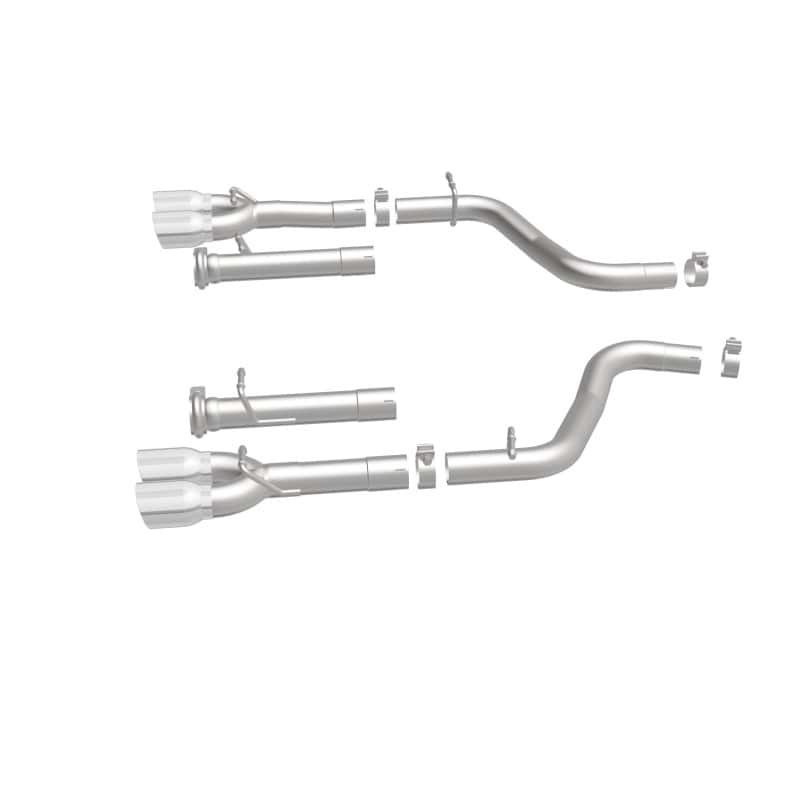 Magnaflow — MagnaFlow Axle-Back, SS, 2.5in, Quad Split Rear 3.5in Tip 2015 Dodge Challenger R/T 5.7L
Axle-Back - view 8
