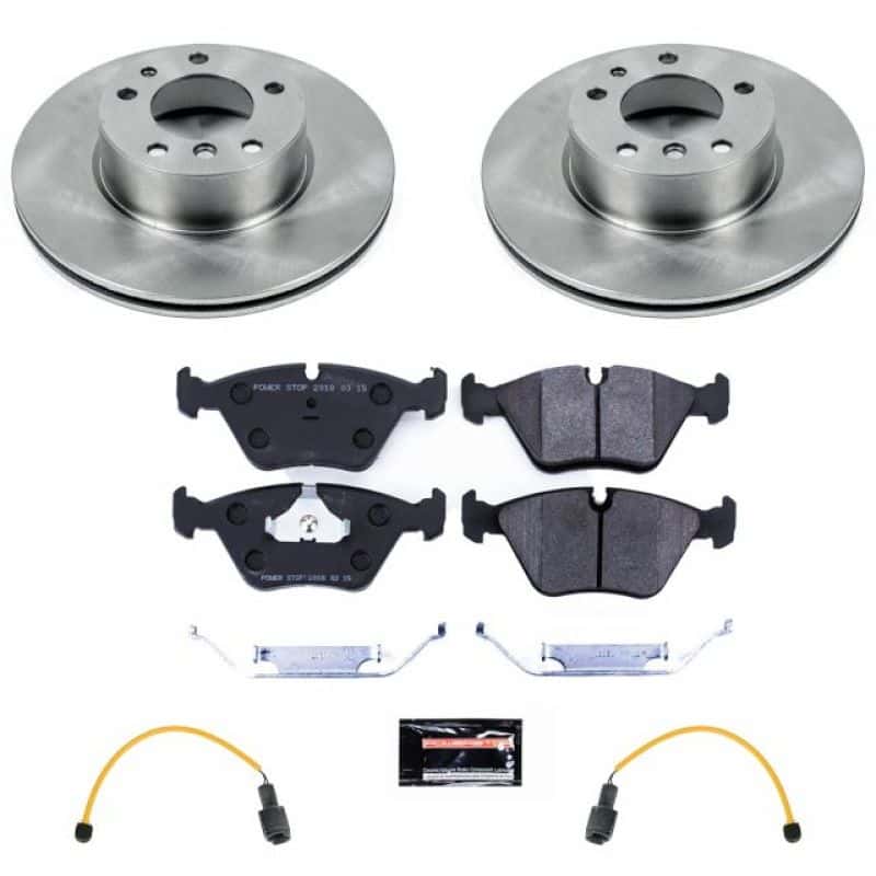 PowerStop — Power Stop 1989 BMW 525i Front Track Day SPEC Brake Kit - view 1