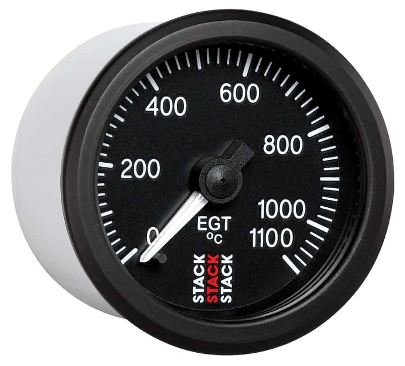 AutoMeter — Autometer Stack 52mm 0-1100 Deg C Pro Stepper Motor Exhaust Gas Temp Gauge - Black
Ga EGT Stpr B - view 5