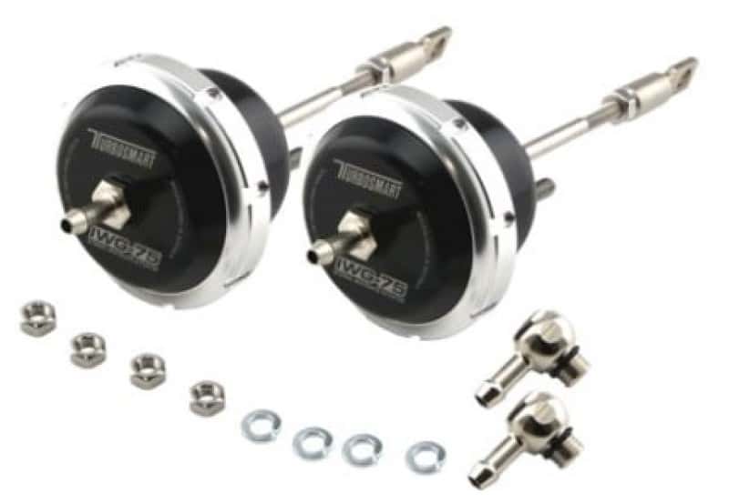 Turbosmart — Turbosmart IWG75 2013+ Ford Taurus SHO Ecoboost 7 PSI Black Internal Wastegate Actuator
Wastegate - view 2
