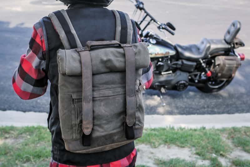 Burly Brand — Burly Brand Voyager Back Pack - Dark Oak - view 4