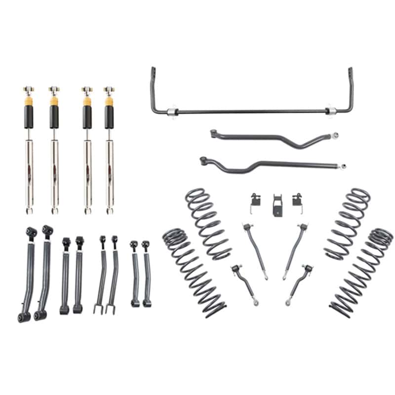 Belltech — Belltech 18-19 Wrangler Rubicon JL 4dr 4in. Lift Lift Kit
LIFT KIT - view 2