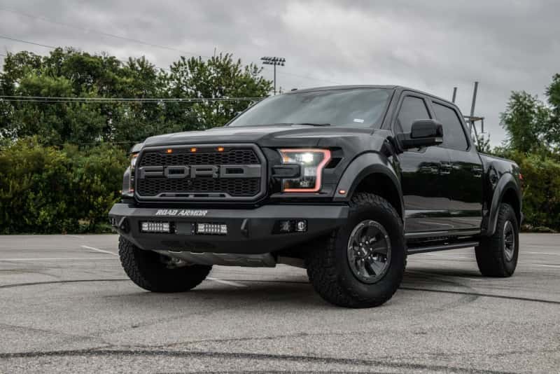 Road Armor — Road Armor 17-20 Ford Raptor Stealth Front Non-Winch Bumper - Tex Blk - view 6