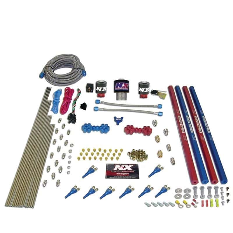 Nitrous Express — Nitrous Express Pro-Shk/Gas Nitrous Kit (200-600HP) w/Rails w/o Bottle
Injection System Kit
N2OSys - view 1