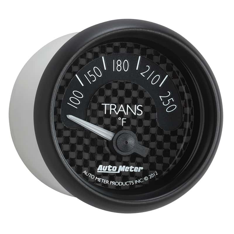 AutoMeter — Autometer GT Series 52mm Short Sweep Electronic 100-250 Deg F Transmission Temperature
2-1/16" TRANS TEMP, - view 11