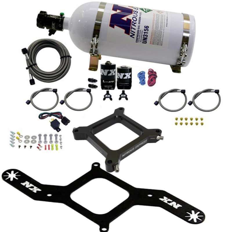 Nitrous Express — Nitrous Express 4150 Assassin Plate RNC Up to 750hp 10lb Bottle
Injection System Kit
N2OSys - view 1