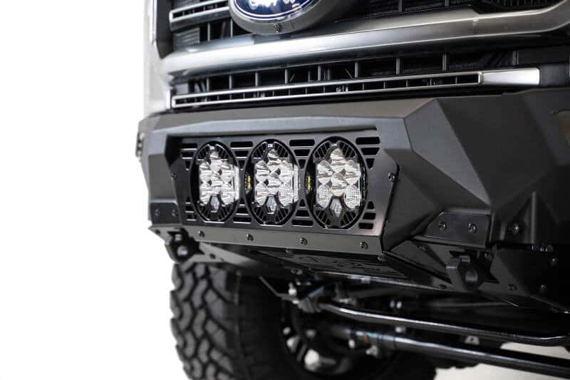 Addictive Desert Designs — Addictive Desert Designs 17-20 Ford Super Duty Bomber Front Bumper w/ Mounts For 3 Baja Designs LP6s
Bumper- Front
Bumpers - view 9