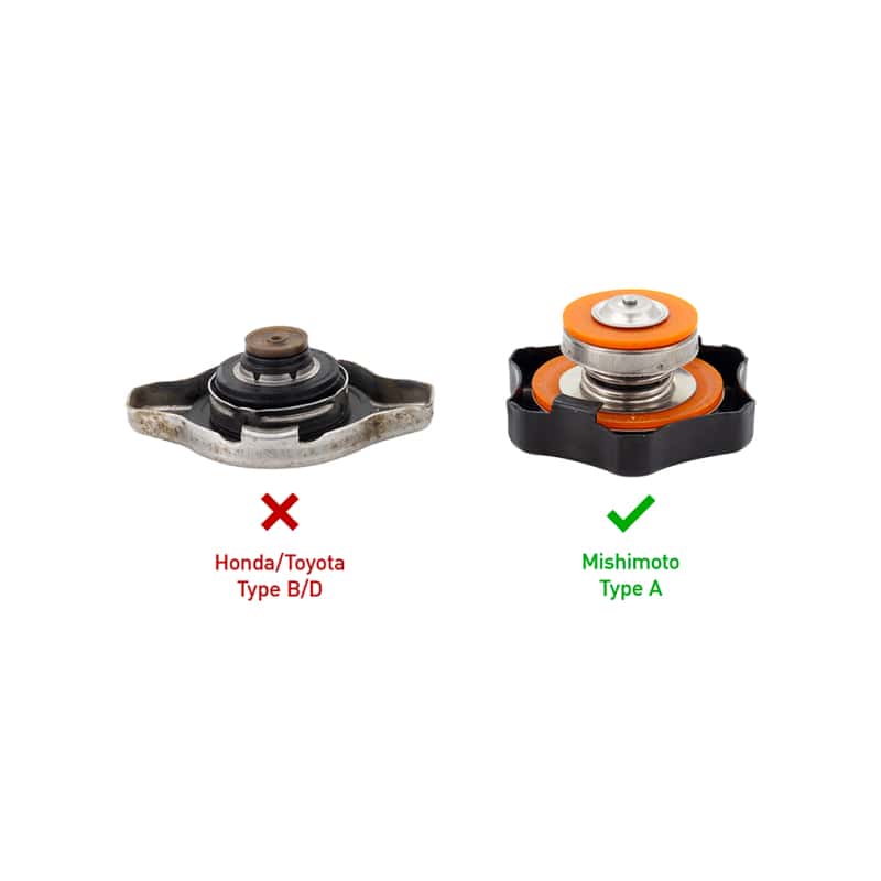 Mishimoto — Mishimoto High Pressure 2.0 Bar Rated Radiator Cap Small - view 13