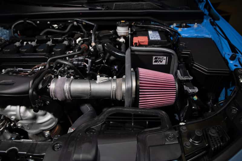 K&N Engineering — K&N 2022 Honda Civic 1.5L Turbo L4 Silver Typhoon Intake
Air Intake System - view 6