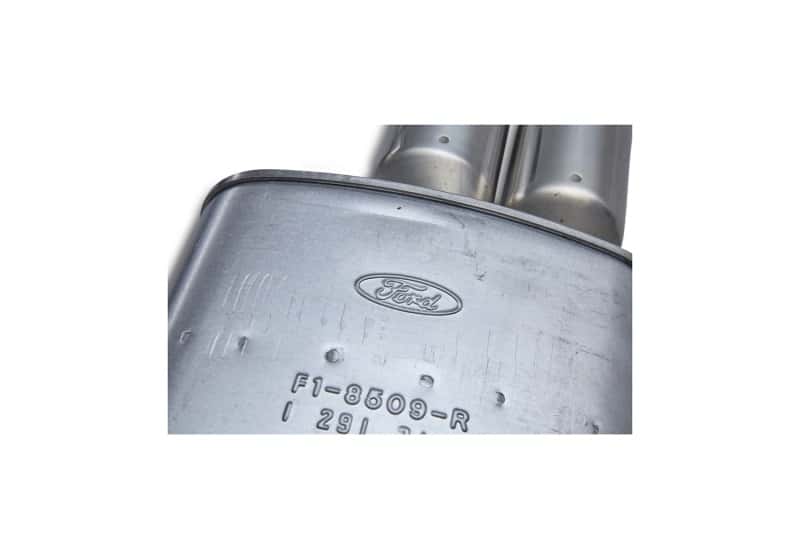 Ford Racing — Ford Racing 2013-2014 Mustang GT Axle Back QUAD TIP Mufflers with Rear Lower VALENCE
Muffler Kit - view 6