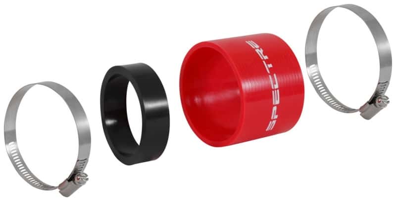 Spectre — Spectre Coupler 3in. (PVC) w/Insert - Red - view 4