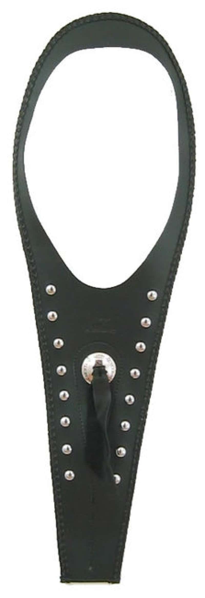 Mustang Motorcycle — Mustang 99-11 Yamaha V-Star 1100, 00-11 Classic Tank Bib w/Studs - Black - view 1