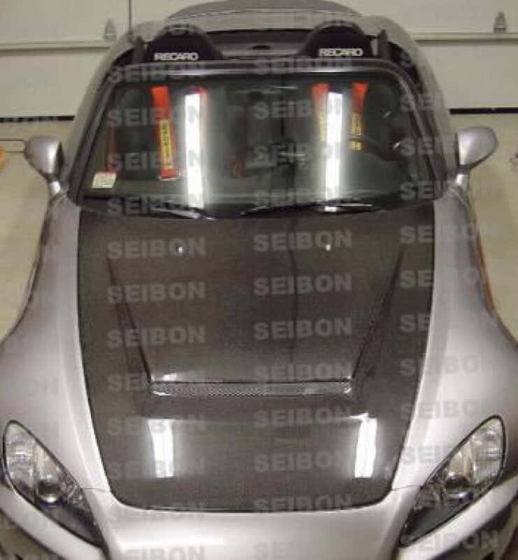 Seibon — Seibon 00-10 Honda S2000 (AP1/2) VSII Carbon Fiber Hood - view 12