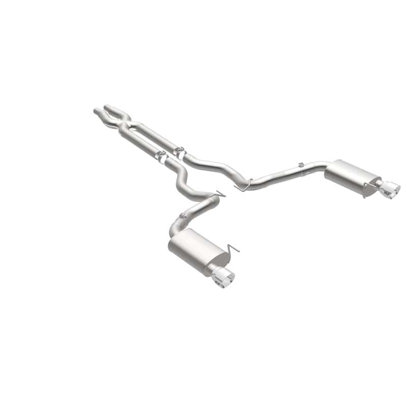 Magnaflow — MagnaFlow Cat Back, SS, 3in, Street, Dual Split Polished 4.5in Tips 2015 Ford Mustang GT V8 5.0L
Cat-Back - view 19