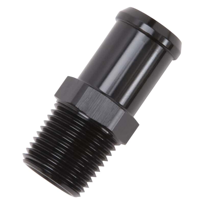 Edelbrock — Edelbrock Hose End Straight 1/2In NPT to 3/4In Barb Black Anodize
KIT PARTS - view 4