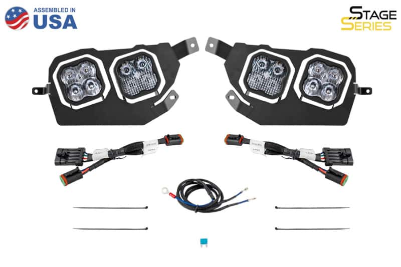 Diode Dynamics — Diode Dynamics 14-23 Polaris RZR XP SS3 LED Headlight Kit - Sport White ABL - view 9