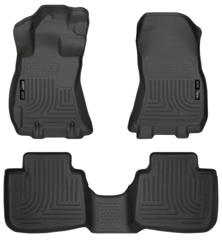 Husky Liners — Husky Liners 13 Subaru Legacy/Outback WeatherBeater Front & 2nd Seat Black Floor Liners
Floor Liners - view 1